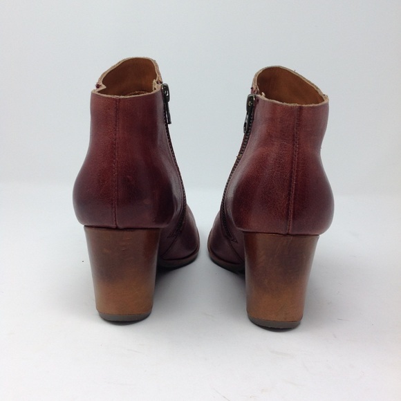 Kork-Ease Natalya Full Grain Leather Wedge Boots - Picture 4 of 9